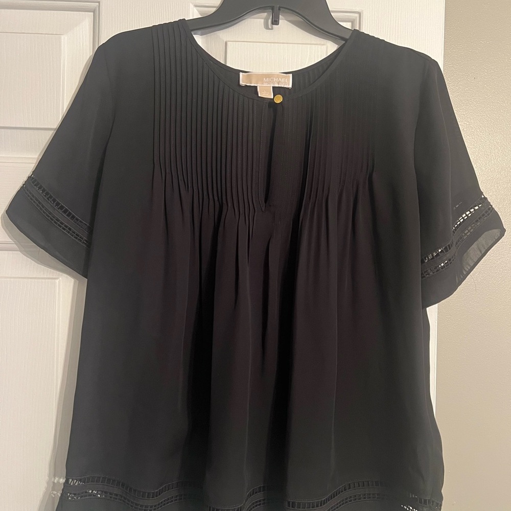 Michael Kors Black dress shirt size L